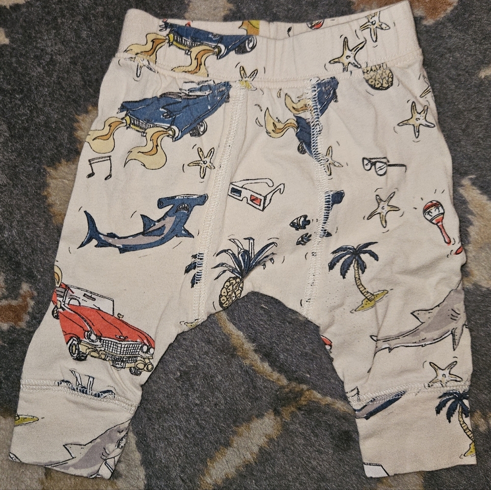 Stella McCartney 3m Infant Newborn Pull On pants "macy" Print